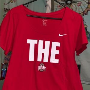 Red Ohio state buckeyes shirt!